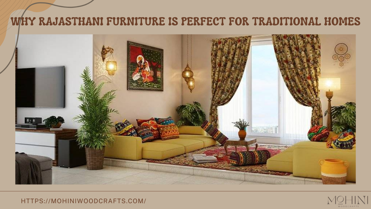 Why Rajasthani Furniture is Perfect for Traditional Homes