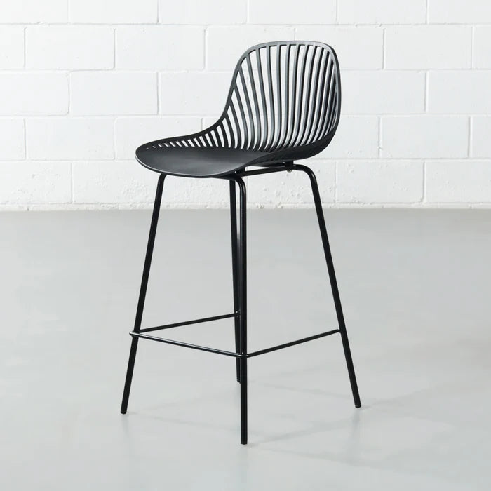 DANIELLA - Black Counter Stool