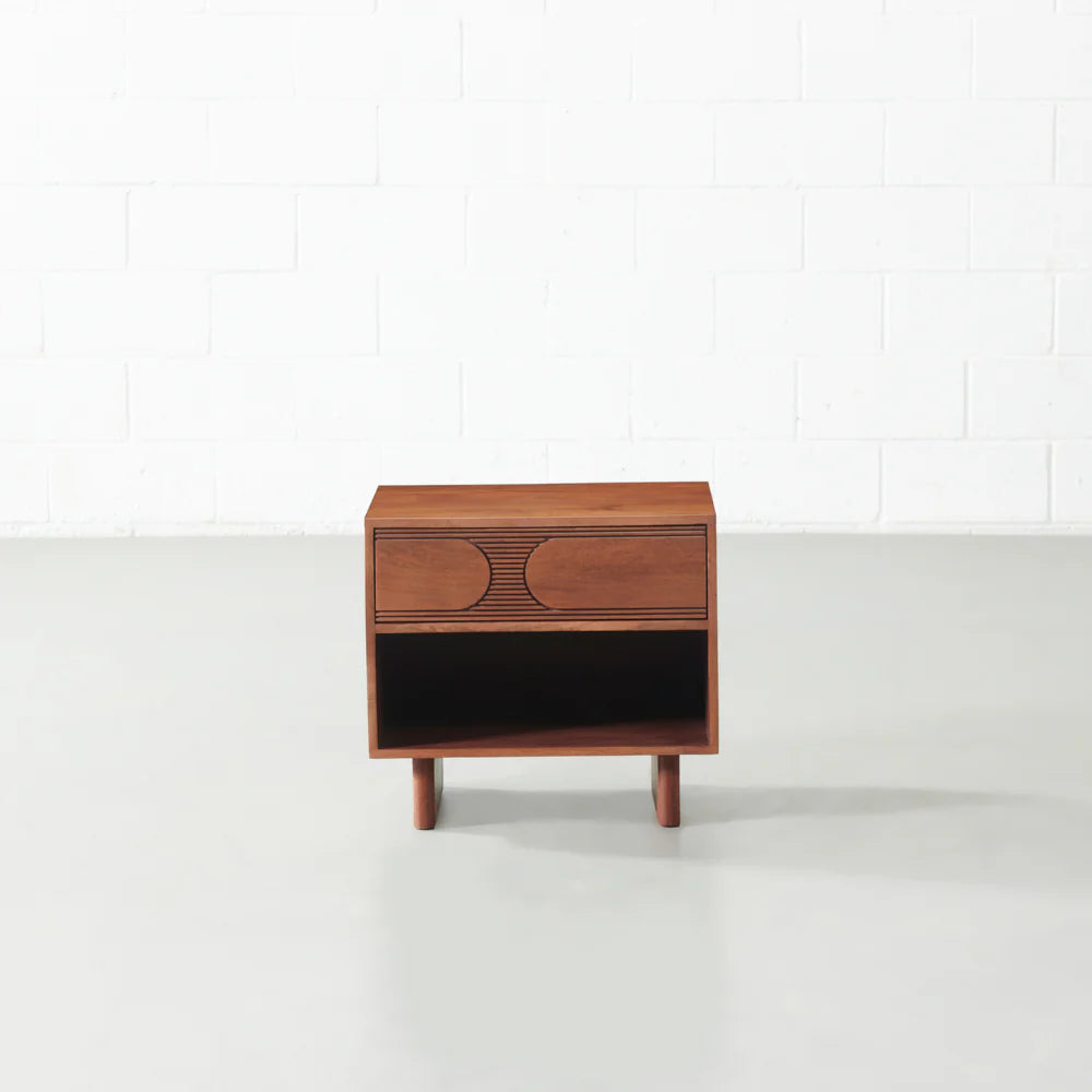 ELLIPSE - Mango Night Stand