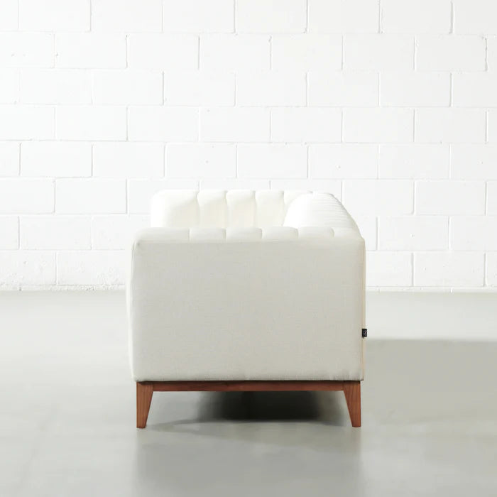 MELINA - Cream Fabric Sofa