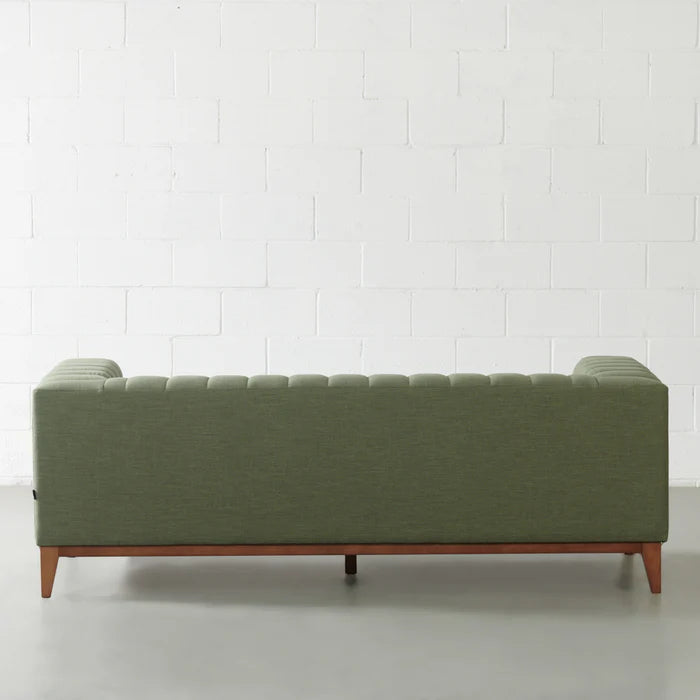 MELINA - Green Fabric Sofa