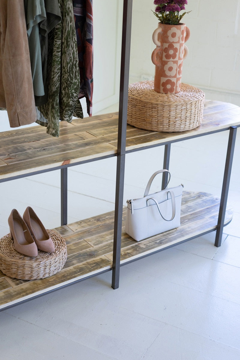 Wood and Metal Display Unit