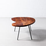 Bean Acacia Wood Coffee Table