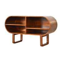 Chestnut Open Circular Media Unit