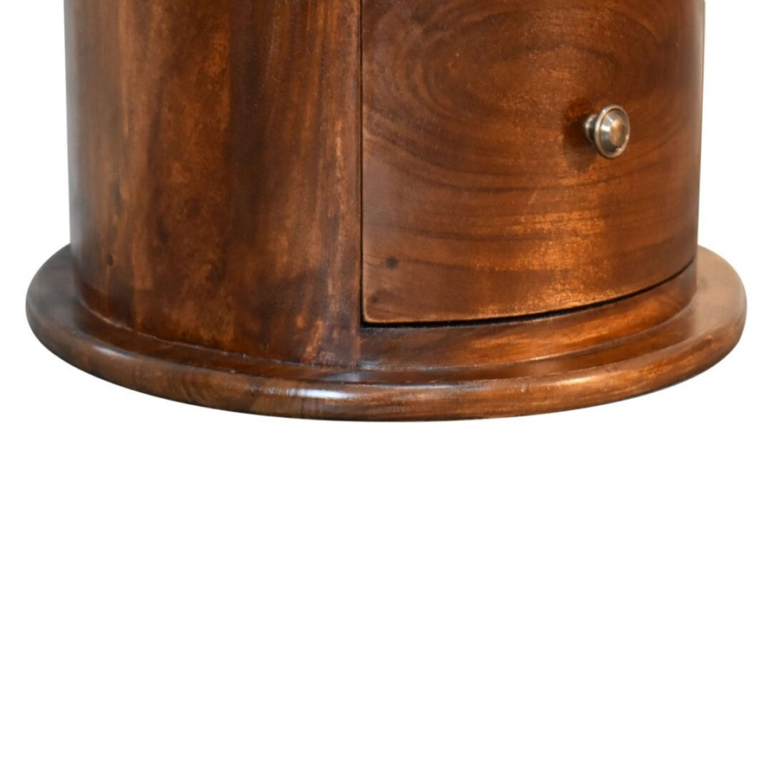 3 Drawer Chestnut Acacia Drum