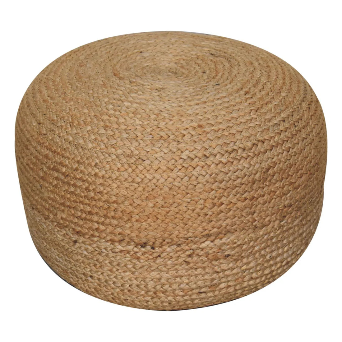 Natural Jute Pouffe