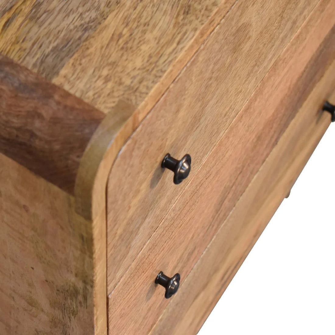 Mini Curved Oak-ish Chest