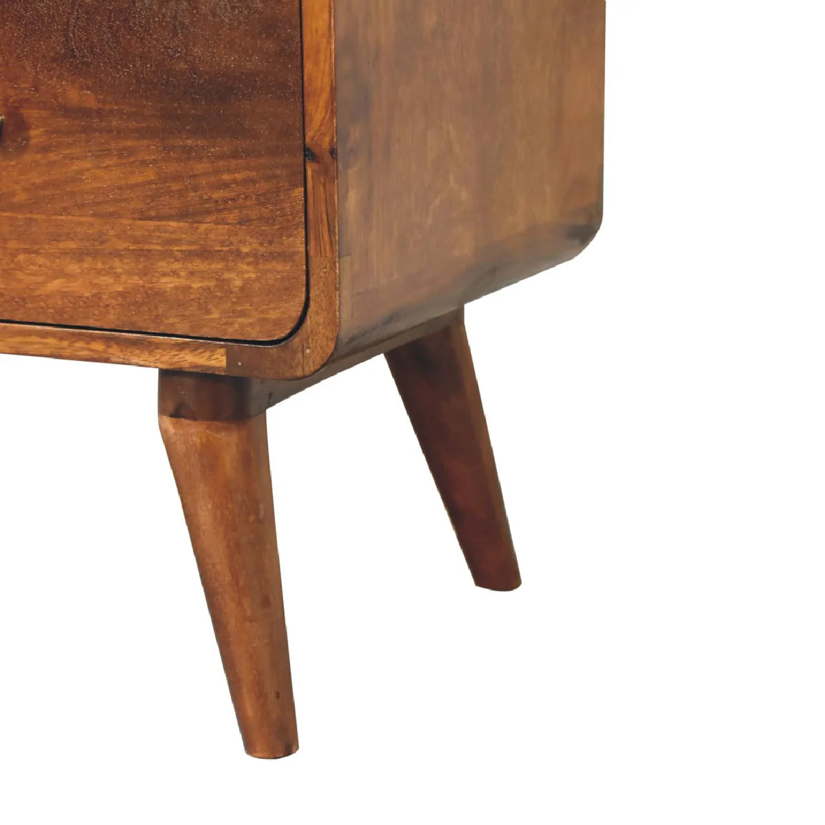 Curved Chestnut Chest