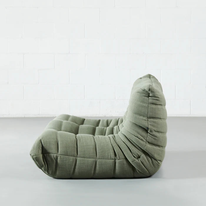 KABINE - Green Fabric Two Seater Module