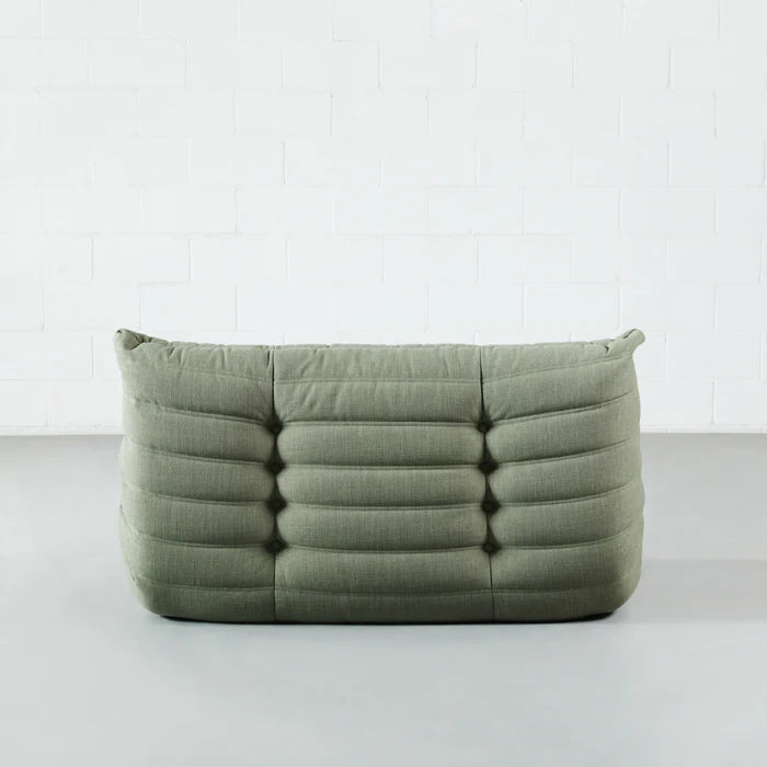 KABINE - Green Fabric Two Seater Module