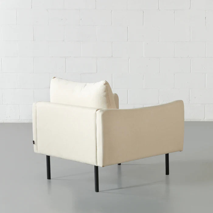 MAPLETON - Beige Fabric Chair