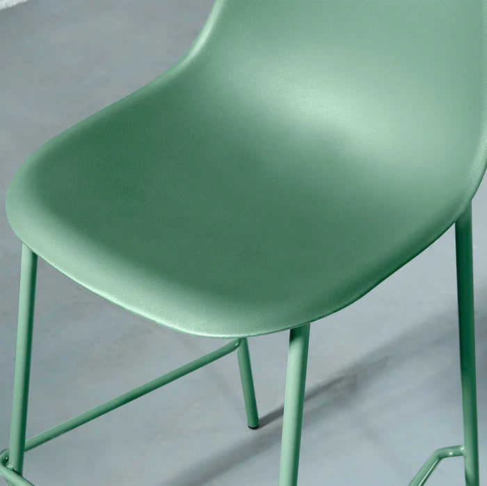 ELLEN - Green Counter Stool