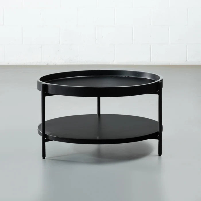 PAVIA - Black Acacia Coffee Table