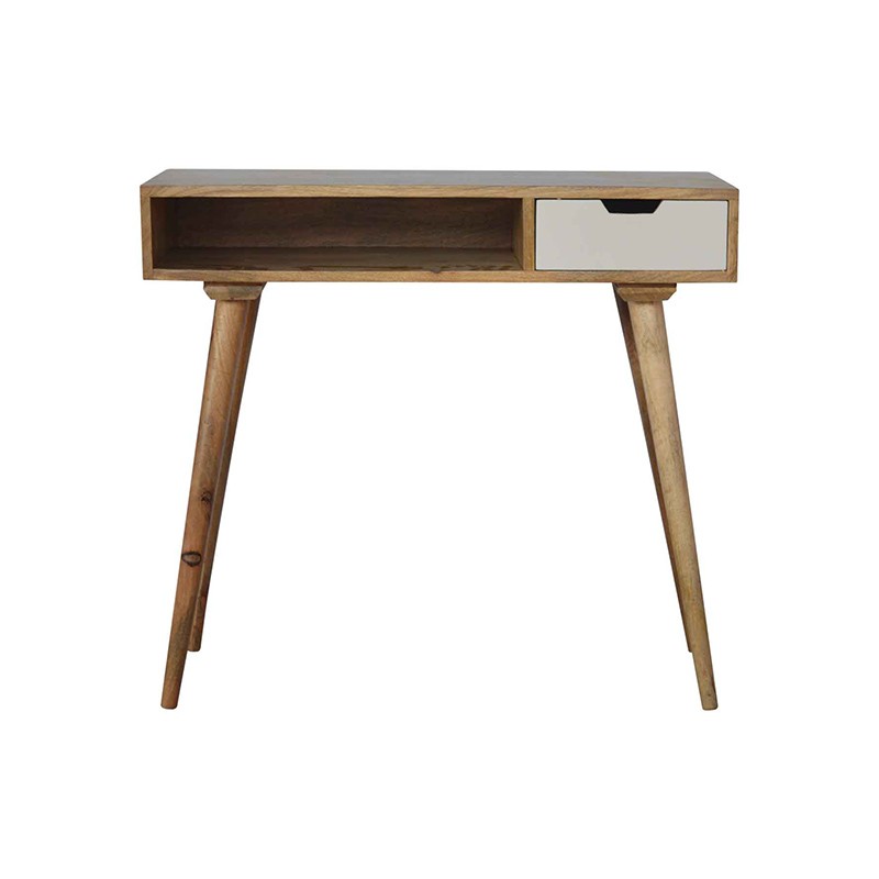 White Drawer Writing Desk